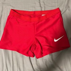 Red Nike spandex